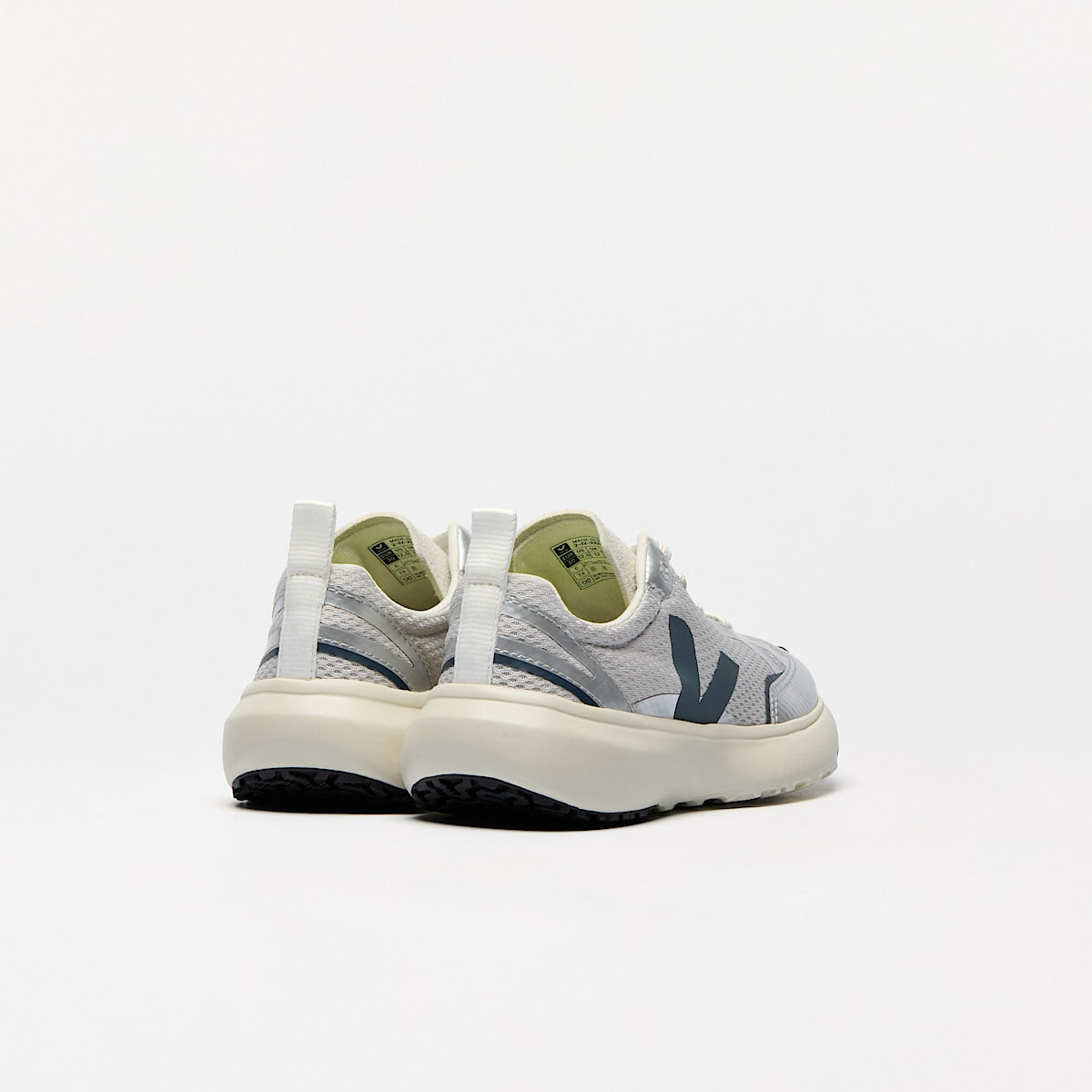 VEJA Canary Elastic Laces Alveomesh Grey California - Image 3
