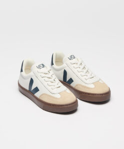 Alternative view of VEJA Volley Elastic Laces Leather White Nautico Bark