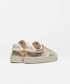 Alternative view of VEJA Volley Elastic Laces Leather Platine White