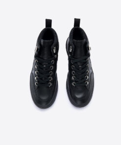 Alternative view of VEJA Roraima Leather Black Grafite Black Sole