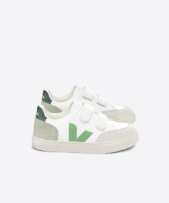 VEJA V-12 Leather White Multico Clay