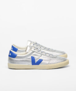 VEJA Panenka Leather Silver Paros