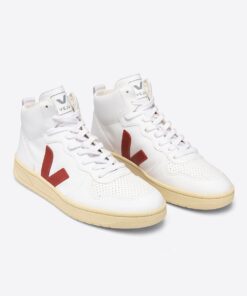 Alternative view of VEJA V-15 CWL White Rouille Butter Sole