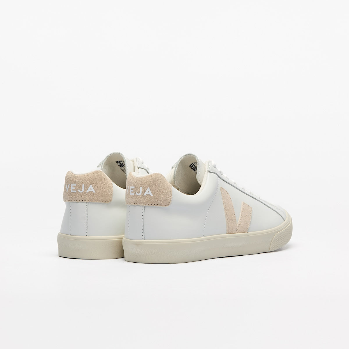 VEJA Esplar Leather White Sable - Image 3