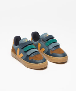 Alternative view of VEJA V-10 Suede California Ouro Natural