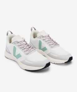 Alternative view of VEJA Impala Engineered-Mesh Eggshell Matcha