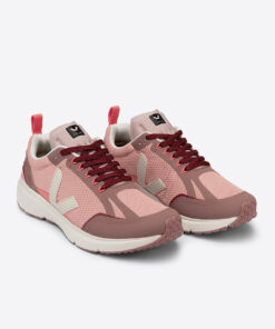 Alternative view of VEJA Condor 2 Alveomesh Pamplemousse Pierre