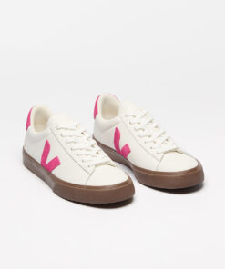 Alternative view of VEJA Campo Leather White Pink Bark