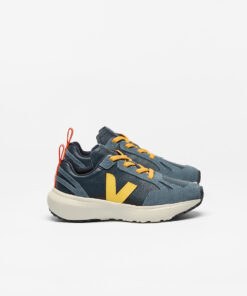VEJA Canary Elastic Laces Leather Nautico Tonic