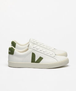 VEJA Esplar Leather White Kiwi
