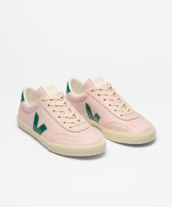 Alternative view of VEJA Volley Leather Petale Golf Calcaire