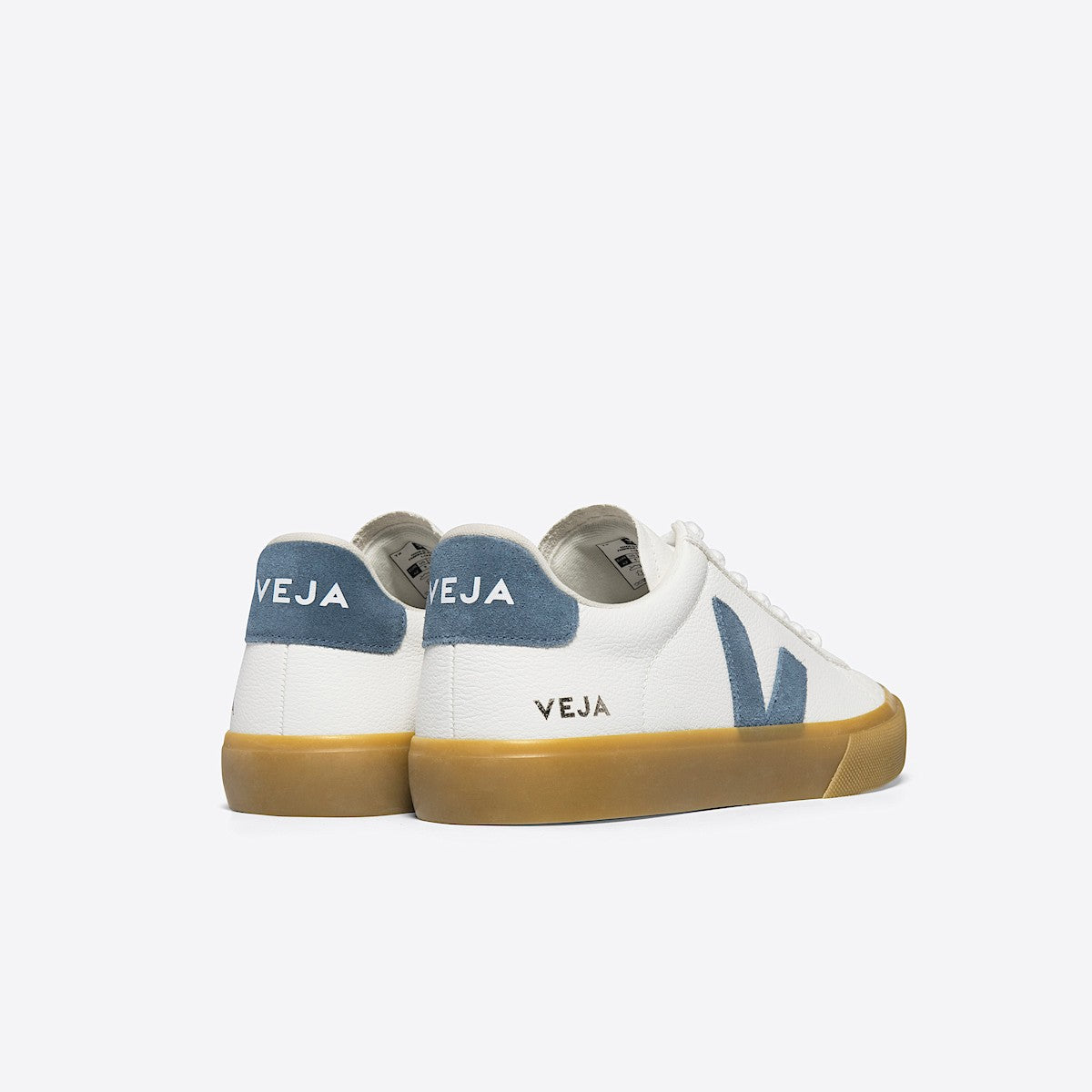VEJA Campo Leather White Nautico - Image 3