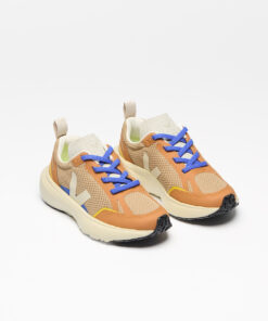 Alternative view of VEJA Canary Elastic Laces Alveomesh Dune Calcaire