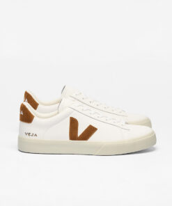 VEJA Campo Leather White Cognac