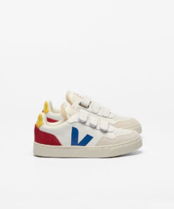 VEJA V-90 Leather White Indigo Pepper