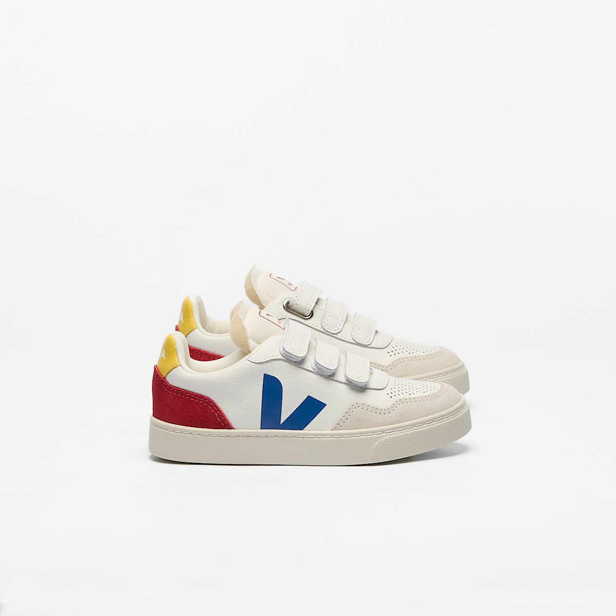 VEJA V-90 Leather White Indigo Pepper