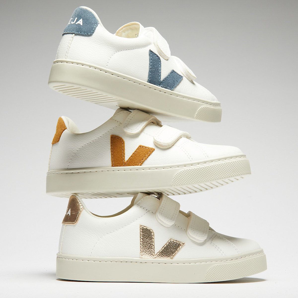 VEJA Esplar Leather White Platine - Image 4