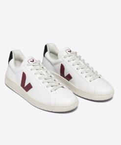 Alternative view of VEJA Urca CWL White Marsala Black