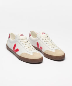 Alternative view of VEJA Volley Leather White Pekin Bark