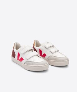 Alternative view of VEJA V-12 Leather White Multico Dried Petal