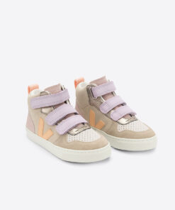 Alternative view of VEJA V-10 Mid Suede Multico Almond Peach
