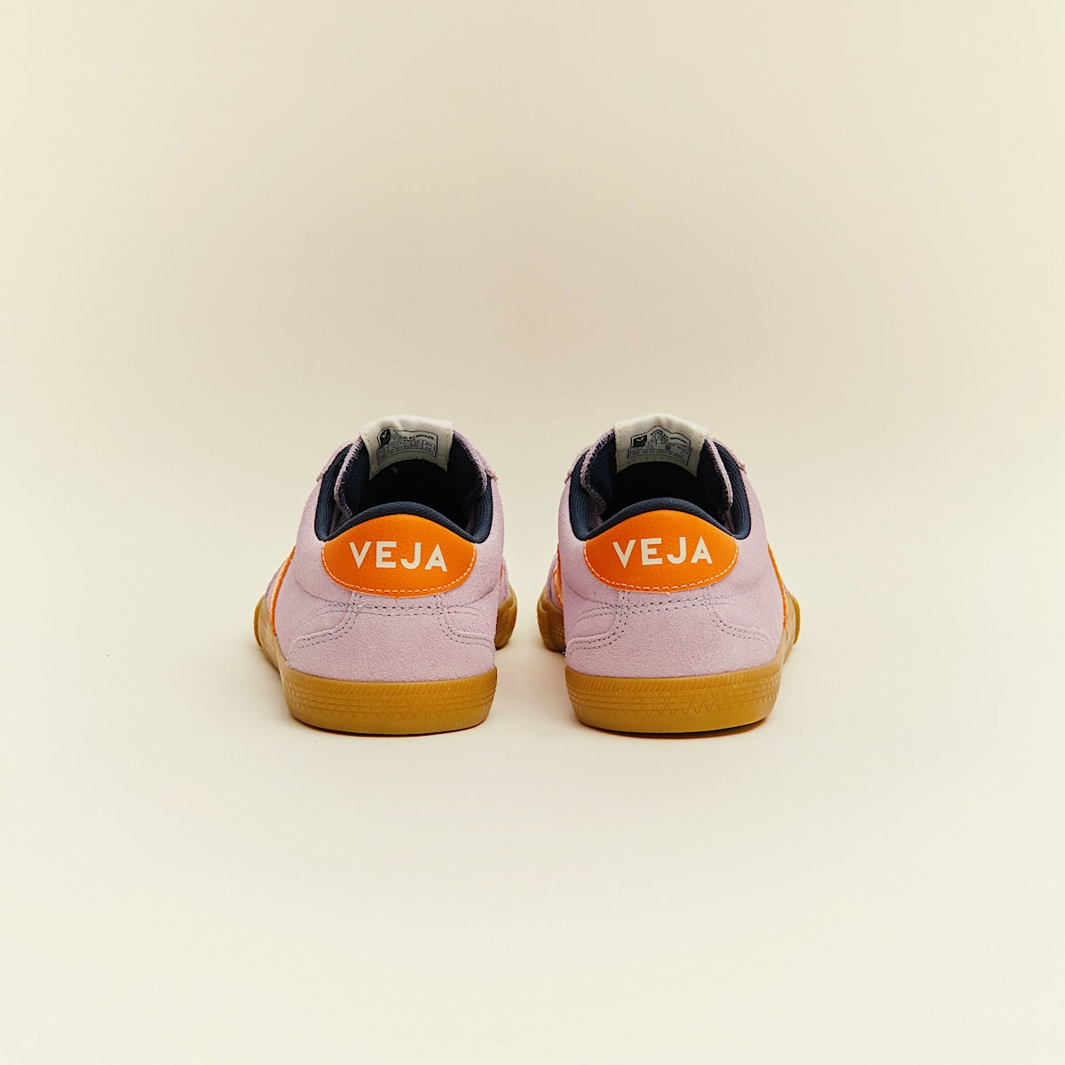 VEJA Volley Suede Orchid Fury Natural - Image 4