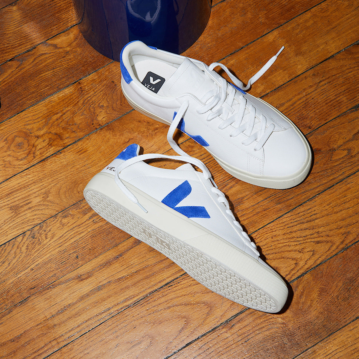 VEJA Campo Leather White Paros - Image 4