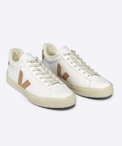Alternative view of VEJA Campo Furred Leather White Desert