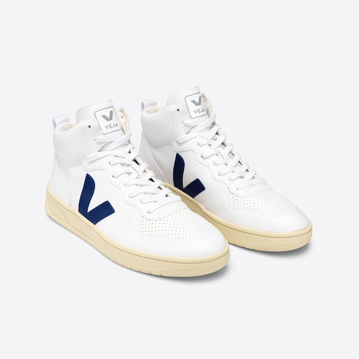 VEJA V-15 CWL White Cobalt Butter Sole - Image 2