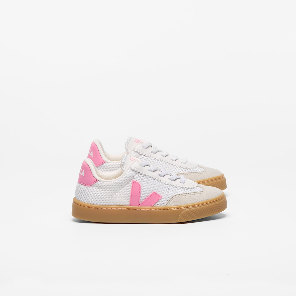 VEJA Volley Elastic Laces Aircell White Malibu Natural