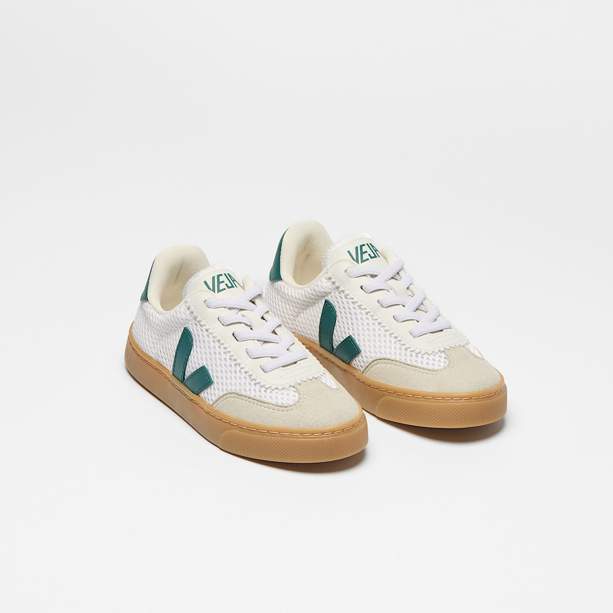 VEJA Volley Elastic Laces Aircell White Britanny Natural - Image 2