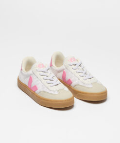 Alternative view of VEJA Volley Elastic Laces Aircell White Malibu Natural