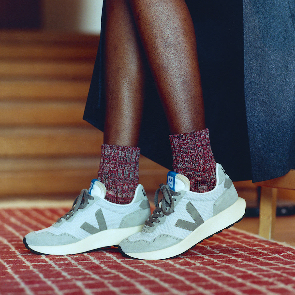 VEJA Paulistana Alveomesh Light Grey - Image 4