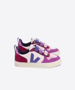 VEJA V-10 Leather Multico Petale