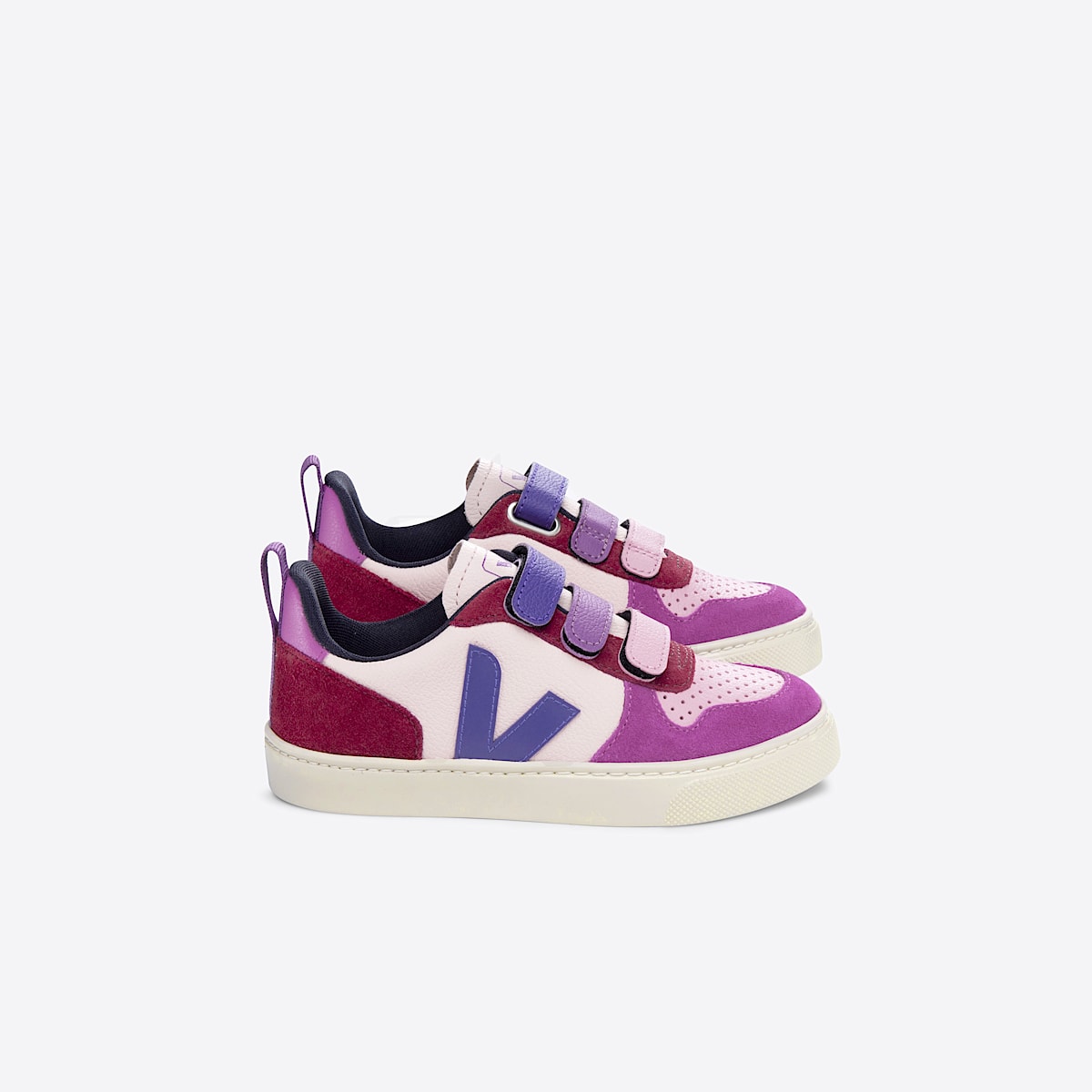 VEJA V-10 Leather Multico Petale
