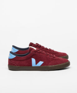 VEJA Volley Suede Grenat Aqua Eagle