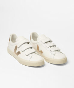 Alternative view of VEJA Recife Leather White Platine