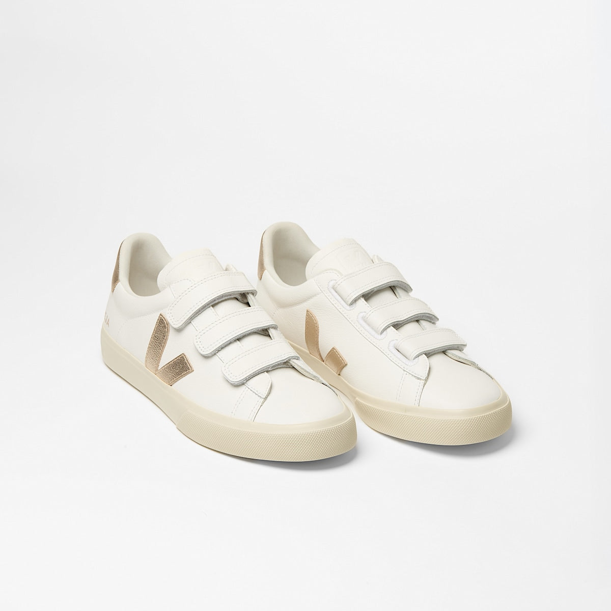 VEJA Recife Leather White Platine - Image 2