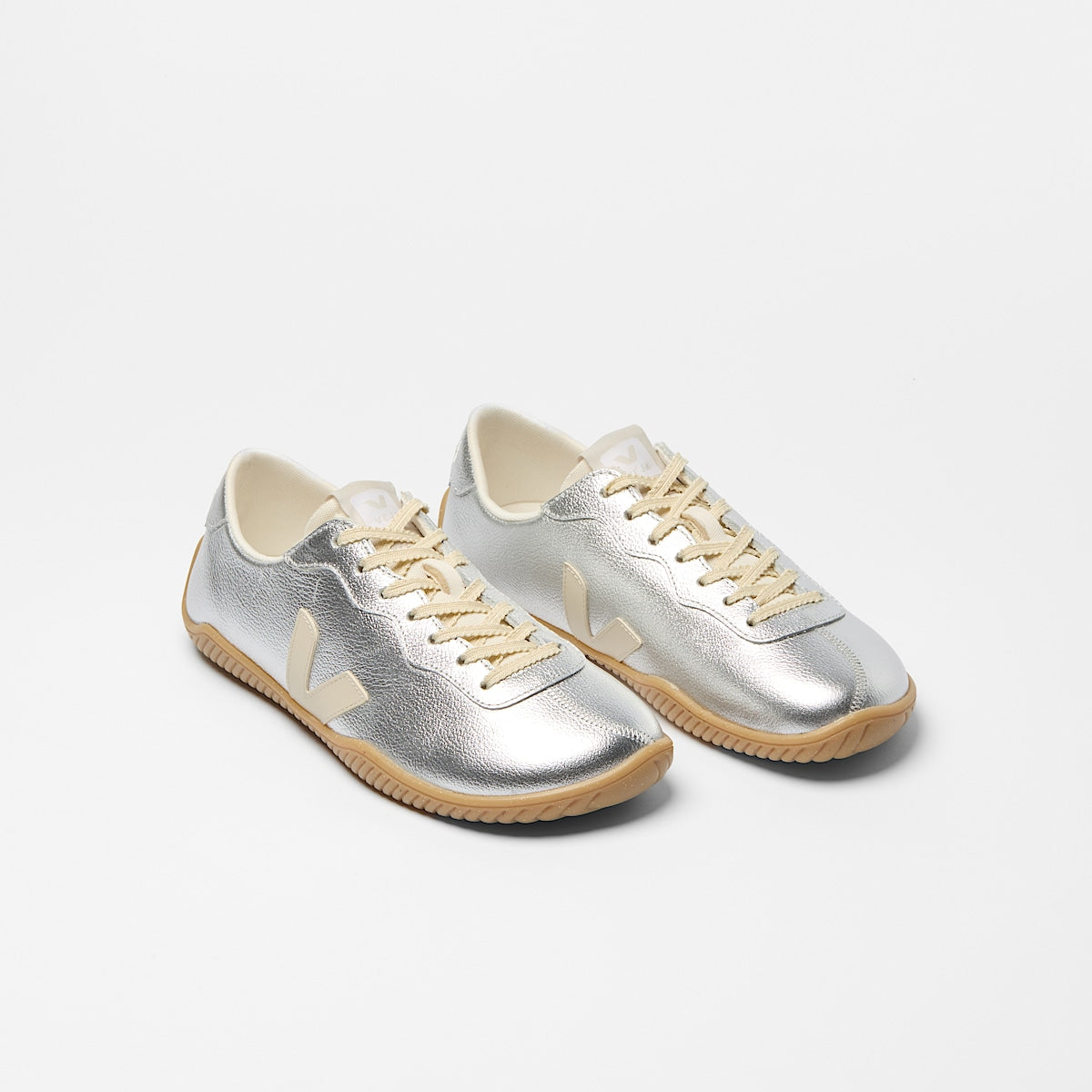 VEJA Jitsu Leather Silver Pierre Natural - Image 2