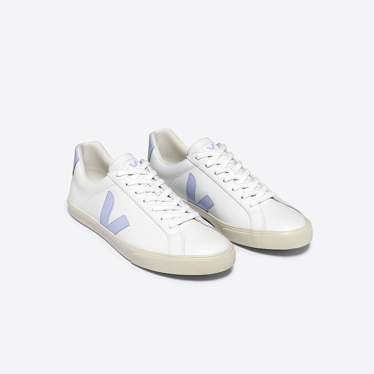 VEJA Esplar Leather White Swan - Image 3