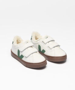 Alternative view of VEJA Esplar Furred Leather White Cyprus Bark