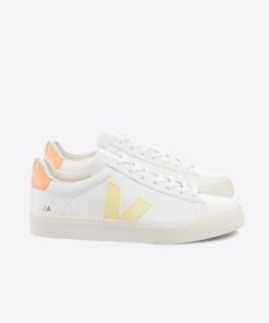 VEJA Campo Leather White Sun Peach