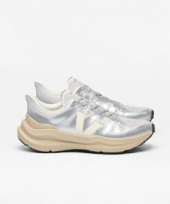 VEJA Condor 3 Advanced Engineered-Mesh Silver Almond