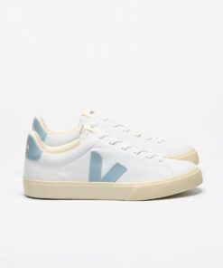 VEJA Campo Canvas White Steel