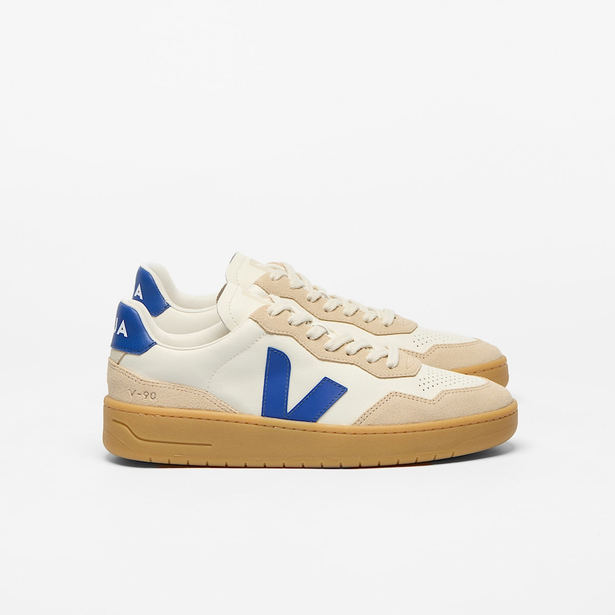 VEJA V-90 Leather Pure Atlantique Almond Natural