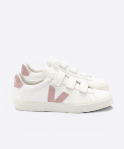 VEJA Recife Leather White Babe