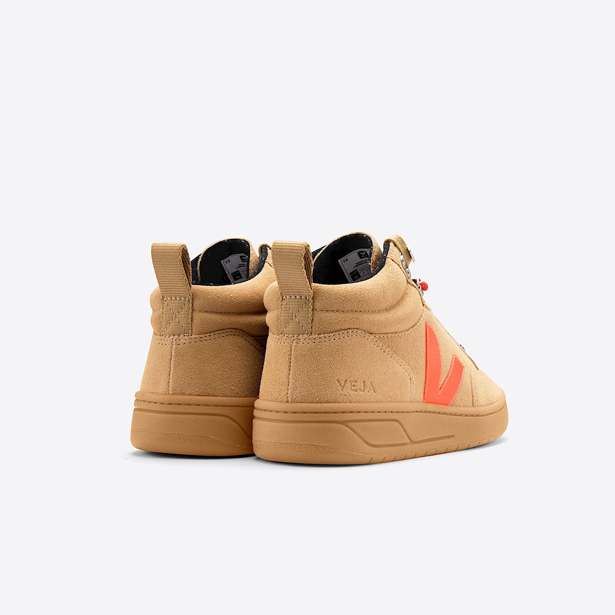 VEJA Roraima Suede Desert Orange Fluo Gum Sole - Image 3