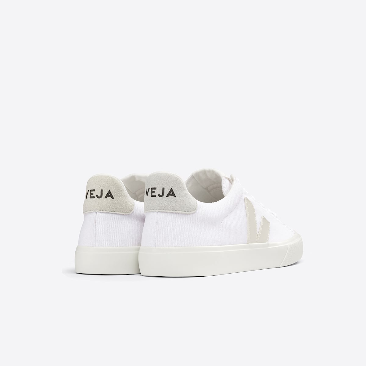 VEJA Campo Canvas White Pierre - Image 3